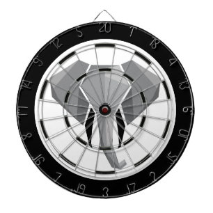 Geometrics Elephant Head Regulation Dartboard