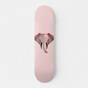 Geometrics Elephant Head Skateboard