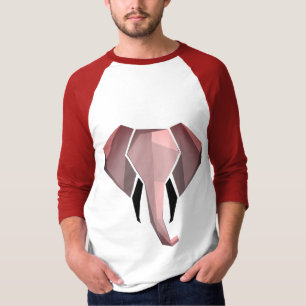 Geometrics Elephant Head  T-Shirt