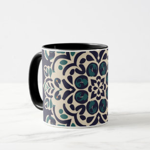 géométrie et calligraphie arab mug
