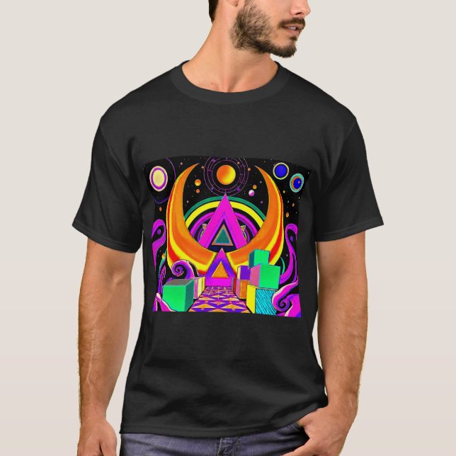 Geometrika Psychedelika 3 T-Shirt (Front)