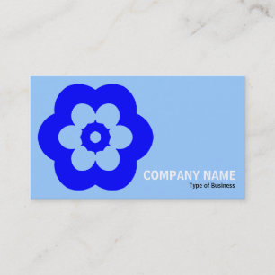 Geometropolis - 290514(3) - Shades of Blue Business Card