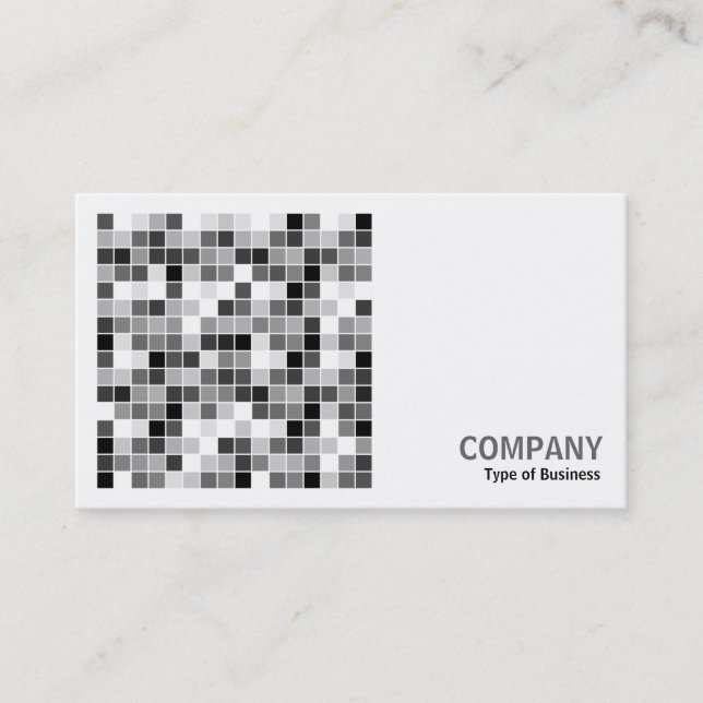 Geometropolis - Pixels 060614 - Outlined Business Card (Front)