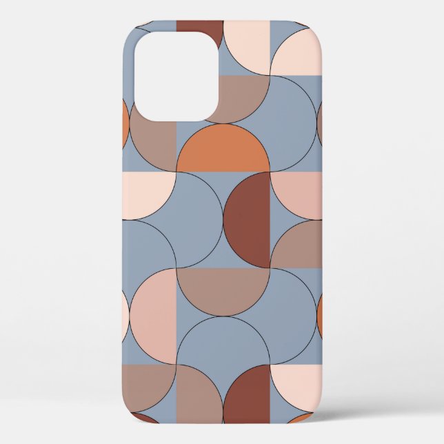 Geometry artwork: minimalistic Scandinavian style. Case-Mate iPhone Case (Back)