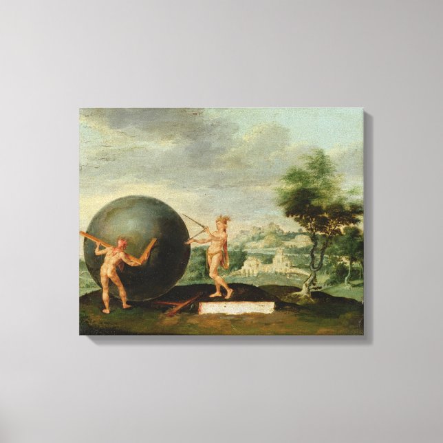 Geometry Canvas Print (Front)