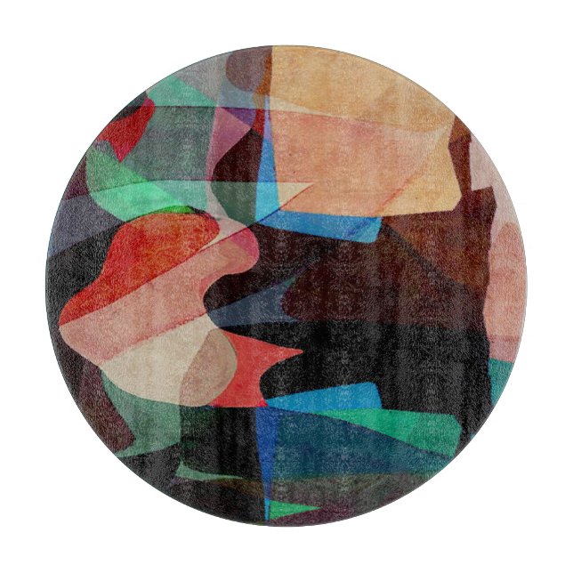 Geometry Classic: Textured Pattern Design. Cutting Board (Front)