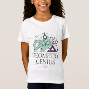 Geometry Genius Math Science Back to School T-Shirt