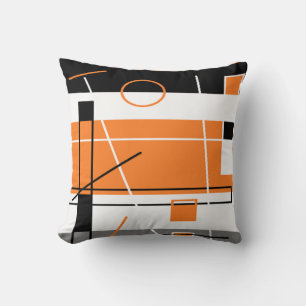 Geometry Inspiration Funky Throw Pillow
