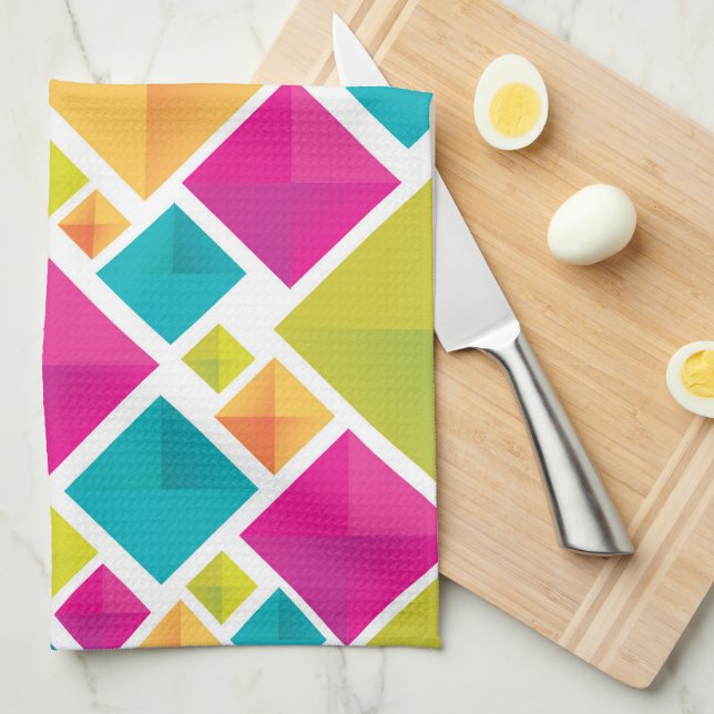 Geometry Kitchen Towel (Quarter Fold)