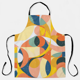 Geometry minimalistic artwork pattern with simple apron