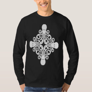 Geometry Octopus Sea Creature & Saltwater Aquariu T-Shirt