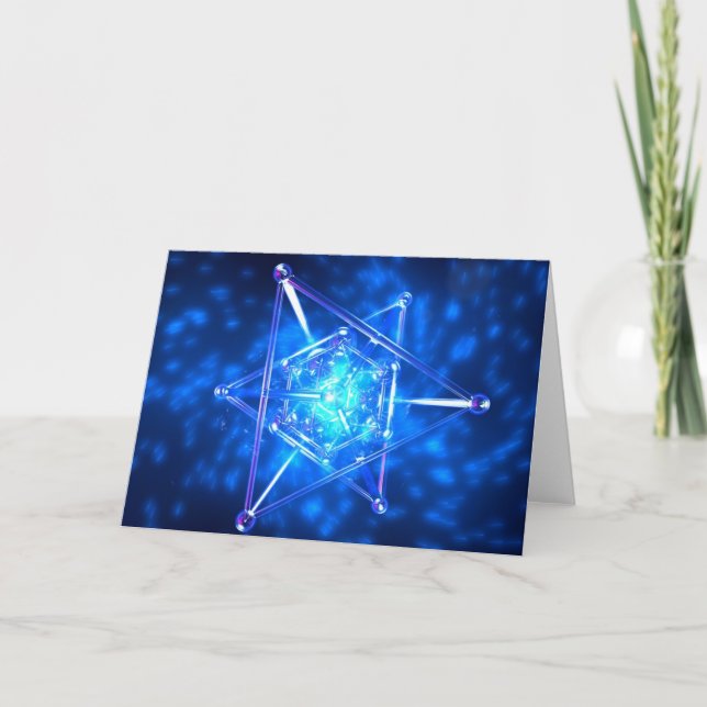 Geometry of Spirit Greeting Card (Front)