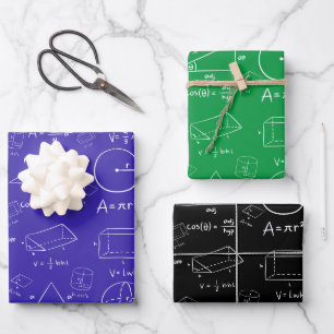 Geometry Professional Wrapping Paper Sheet