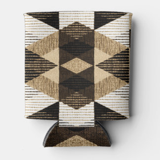 Geometry Repeat: Textured Background Design Can Cooler