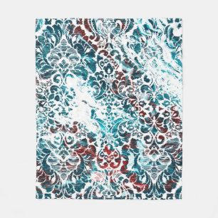 Geometry texture repeat classic patternabstract,am fleece blanket