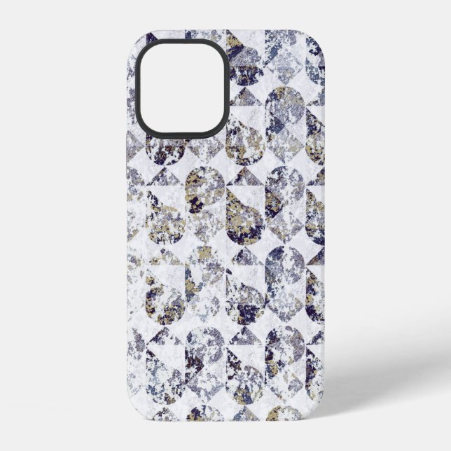 Geometry texture repeat classic patternabstract,ar iPhone case (Back)