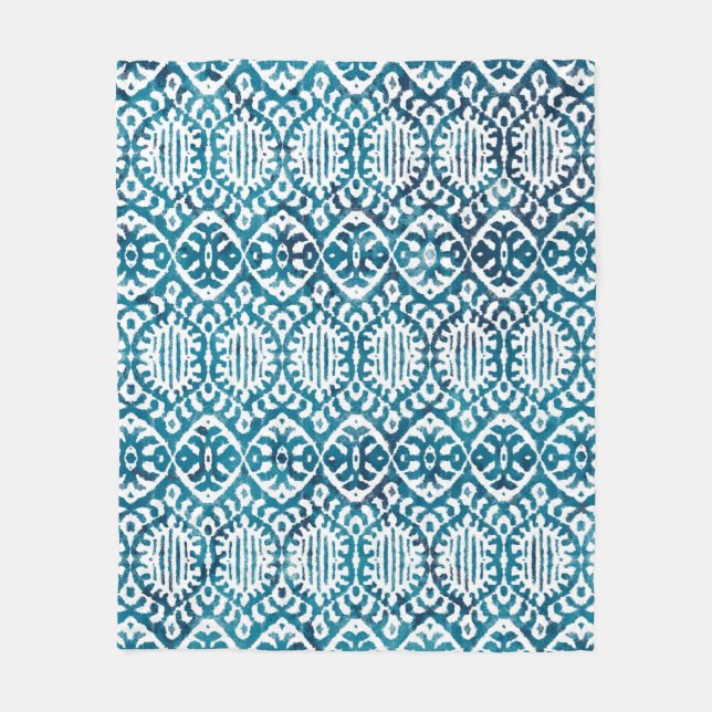 Geometry texture repeat creative modern patternwat fleece blanket (Front)