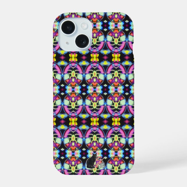 Geomicules KCFX iPhone 15 Case (Back)