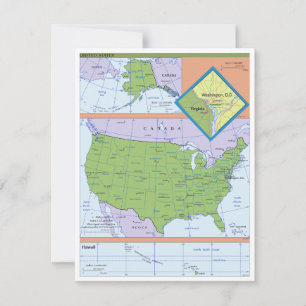 Geopolitical Regional Map of the United States