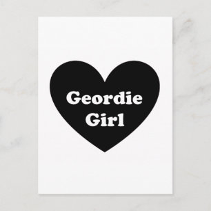 Geordie Girl Postcard