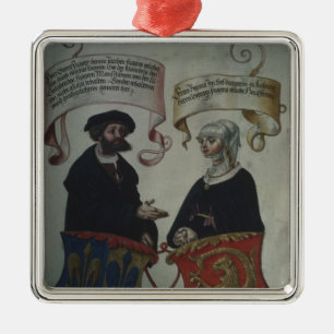 Georg Fugger his wife Regina Imhoff, 'Geheim Metal Tree Decoration