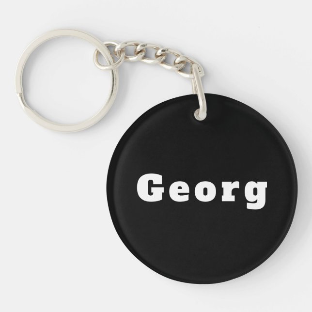 Georg Key Ring (Front)