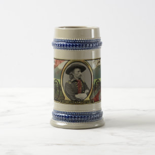 George A. Custer Civil War Stein