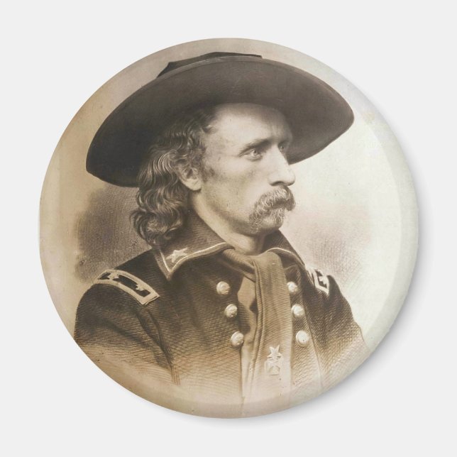 George Armstrong Custer circa 1860s Magnet (Front)