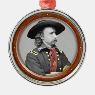 George Armstrong Custer Metal Tree Decoration