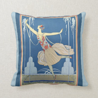 George Barbier Art Deco Cushion