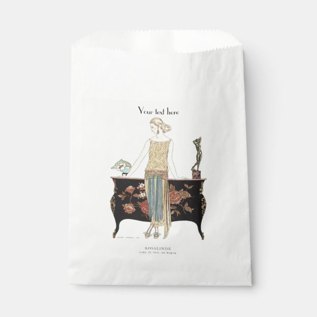 George Barbier Art Deco fashion Favour Bags (Front)