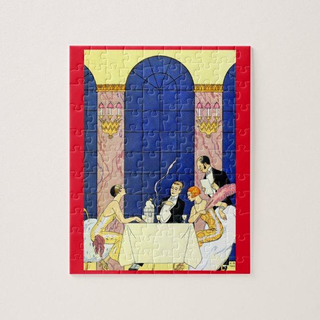 George Barbier Art Deco Jigsaw Puzzle (Vertical)