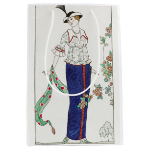 George Barbier, Art Deco Medium Gift Bag