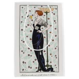 George Barbier, Art Deco Medium Gift Bag