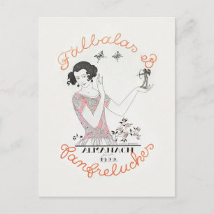 George Barbier, Art Deco Postcard