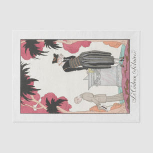 George Barbier, Art Deco Tissue Paper