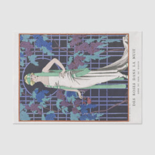 George Barbier, Art Deco Tissue Paper