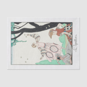 George Barbier, Art Deco Tissue Paper