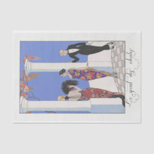 George Barbier, Art Deco Tissue Paper