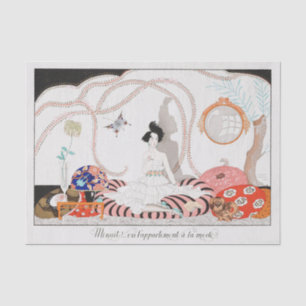 George Barbier, Art Deco Tissue Paper