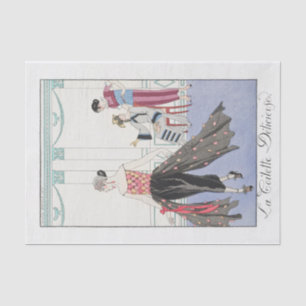 George Barbier, Art Deco Tissue Paper