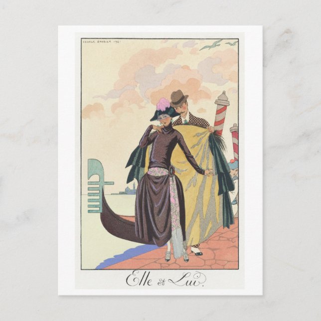 George Barbier Postcard (Front)