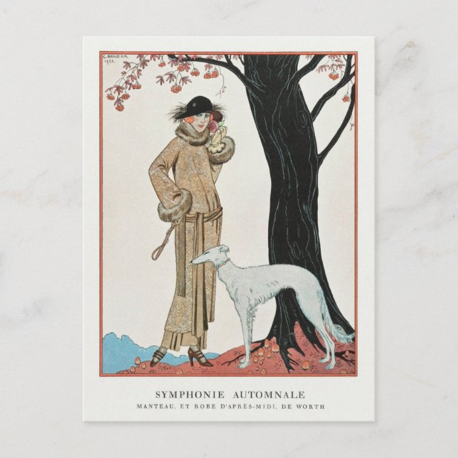 George Barbier Postcard (Front)