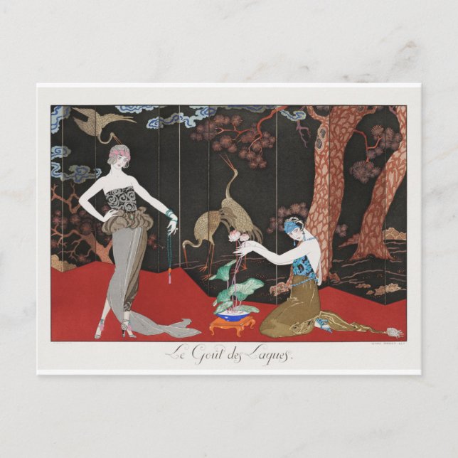 George Barbier Postcard (Front)