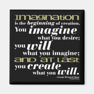 George Bernard Shaw Quote Magnet