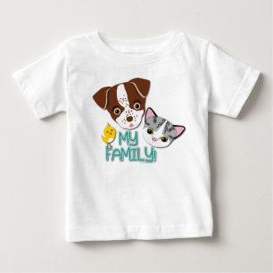 George, Bethie and Cutie Canary: My Family! Baby T-Shirt