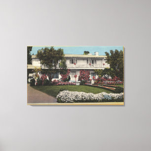 George Burns and Gracie Allen's Home Canvas Print