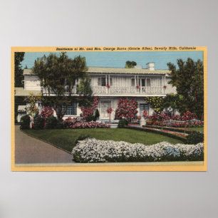George Burns and Gracie Allen's Home Poster