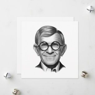 George Burns Holiday Card