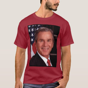 George Bush 43rd US American President Photo T-Shirt